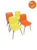 Laurel Chair - design kantinestoel - set van 4