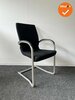 Ahrend 230 vergaderstoel - Zilvergrijs frame - Nieuwe stoffering kleur naar keuze