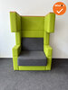 Akoestische design Fauteuil - Groen / Antraciet- refurbished