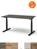 Mauforce Bureau - Handmatig verstelbaar - Zwart onderstel - 160x80