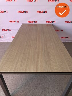Ahrend Four_two tafel 200x100cm - grijs eiken