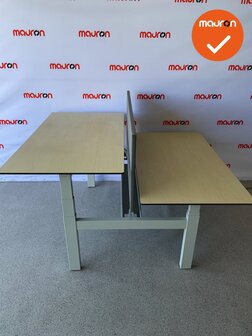 Ahrend Balance duo zit-sta bureau - 140x80cm - wit