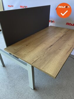 Ahrend Balance duo zit-sta bureau - 140x80cm - wit