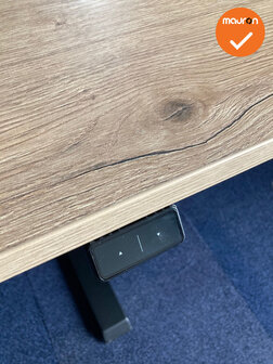 Steelforce Pro 670 SLS  - compleet nieuw elektrische hoek zit-sta bureau - Oak Medium - onderstelkleur naar keuze 