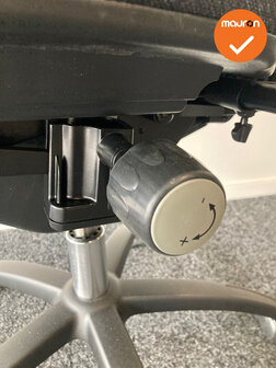 RH Logic 400 - NIEUWSTAAT -  nieuwe zwarte stoffering  - Zwart voetkruis - chrome wielen - Inclusief lendepomp
