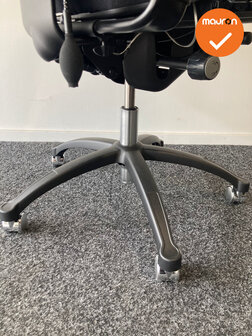 RH Logic 400 - NIEUWSTAAT -  nieuwe zwarte stoffering  - Zwart voetkruis - chrome wielen - Inclusief lendepomp