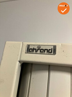 Roldeurkast - Ahrend - 195x120x45cm - wit met witte roldeuren