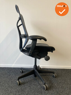 Herman Miller - Mirra 2 - Triflex - Graphite zitting - Blauw Rugleuning
