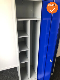 Lockerkast - 177x90x45 - Grijs/Blauw