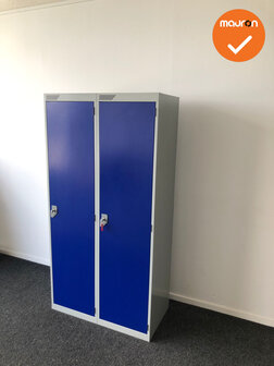 Lockerkast - 177x90x45 - Grijs/Blauw