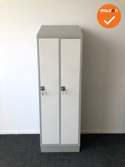 Lockerkast - 198x60x50 - Grijs/Wit