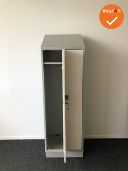 Lockerkast - 198x60x50 - Grijs/Wit
