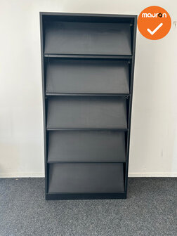 Folderkast - Basic - 195x90x42cm - Zwart
