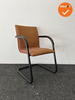 Ahrend 4153 - Gespikkeld Oranje - Zwart onderstel