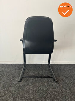 Vergaderstoel - Haworth Comforto - Zwarte stoffering