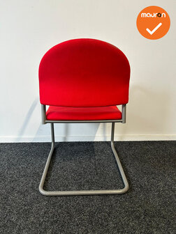 Design Vergaderstoel - Rood 