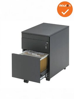 Ladeblok - NIEUW - 3 laden - 62x42x58cm - Kleur naar keuze - Topblad naar keuze