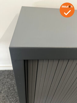 Robberechtse roldeurkast - 70x120x46cm - Antraciet - inclusief 2 sleutels