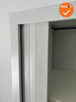 Mauforce roldeurkast V-serie - NIEUW - 198x120x43 cm - Wit