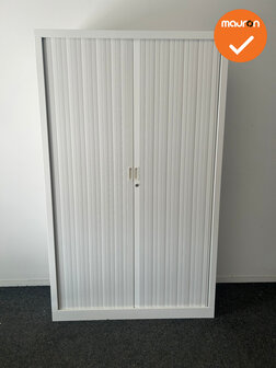 Mauforce roldeurkast V-serie - NIEUW - 198x120x43 cm - Wit