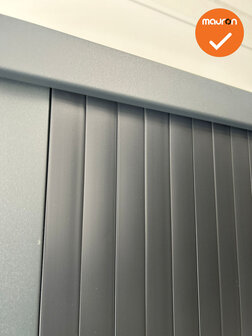 Mauforce Roldeurkast - V-serie - NIEUW - 198x120x43 cm - Antraciet - inclusief 2 sleutels