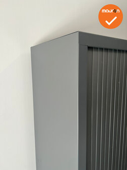 Mauforce Roldeurkast - V-serie - NIEUW - 198x120x43 cm - Aluminium - inclusief 2 sleutels