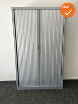 Mauforce Roldeurkast - V-serie - NIEUW - 198x120x43 cm - Aluminium - inclusief 2 sleutels