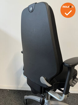 RH Logic 400 - zwarte stoffering met witte stiknaden - Grijs voetkruis