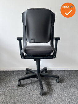 Ahrend 230 bureaustoel - refurbished - Medium Rug - Antraciet gem&ecirc;leerd 