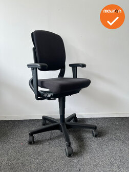 Ahrend 230 bureaustoel - refurbished - Medium Rug - Antraciet gem&ecirc;leerd 