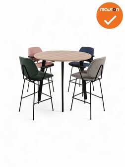 Hoge tafel Maya - NIEUW - 120cm - Scandinavisch eiken