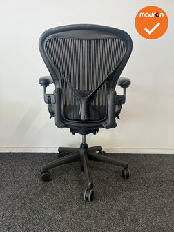 Herman Miller - Aeron - B - Posture Fit  - Zwart voetkruis