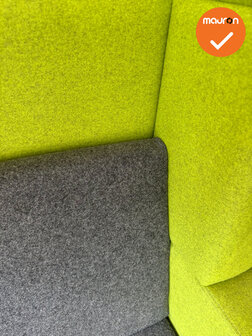 Akoestische design Fauteuil - Groen / Antraciet- refurbished