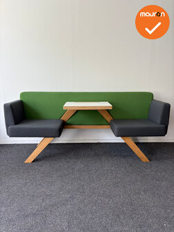 Design Zitmeubel - TOOaPICNIC Chill+ - Groen met Antraciet