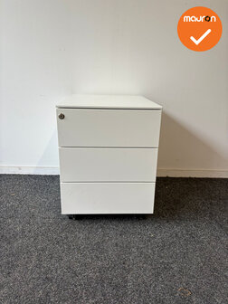 Ladeblok Basic - 54x42x53cm - wit - 3 laden