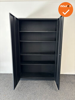 Draaideurkast - Basic - 195x120x42cm - Zwart
