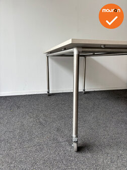 Ahrend - Move-it - verrijdbare vergadertafel 160x80 - bladkleur naar keuze