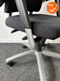 BMA Axia 2.2 - 8Z 2D armpads - hoge rug - zwarte stoffering - grijs voetkruis
