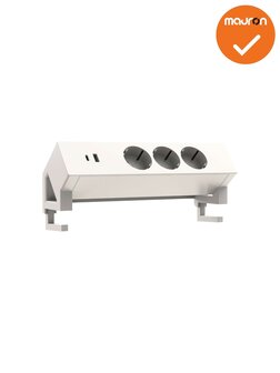 Opbouwstekkerblok - NIEUW - Wit