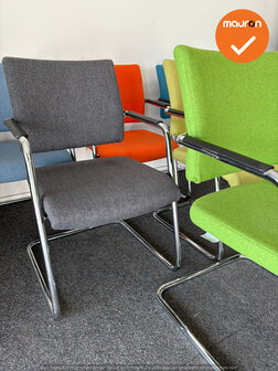 Grahl vergaderstoelen - set van 6 verschillende kleuren