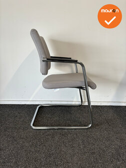 Rohde &amp; Grahl - Vergaderstoel - grijze stoffering