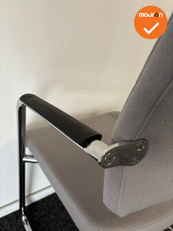 Rohde &amp; Grahl - Vergaderstoel - grijze stoffering