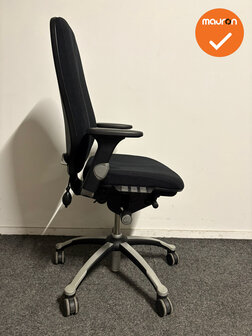 RH Logic 400 - Nieuwe zwarte stoffering  -zwart/grijs voetkruis