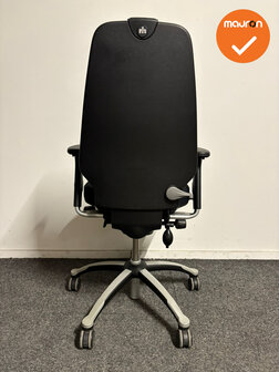 RH Logic 400 - Nieuwe zwarte stoffering  -zwart/grijs voetkruis