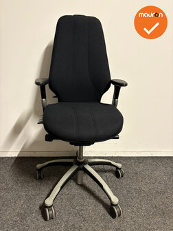 RH Logic 400 - Nieuwe zwarte stoffering  -zwart/grijs voetkruis