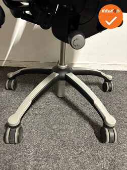 RH Logic 400 - Nieuwe zwarte stoffering  -zwart/grijs voetkruis