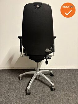 RH Logic 400 XL  - Met bestaande zwart leren bekleding - Grijs voetkruis