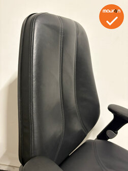 RH Logic 400 XL  - Met bestaande zwart leren bekleding - Grijs voetkruis