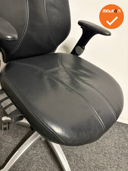 RH Logic 400 XL  - Met bestaande zwart leren bekleding - Grijs voetkruis