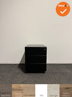 Ladeblok Basic - 54x42x58cm - Zwart- 3 laden